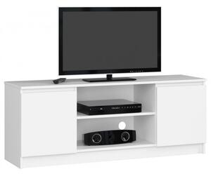 TV állvány 140 cm - Akord Furniture - fehér
