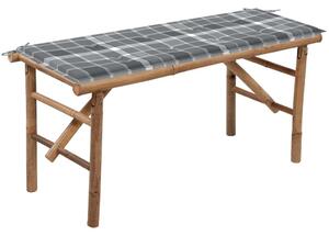 VidaXL Bambusz Kerti Pad - Összecsukható - 118 cm