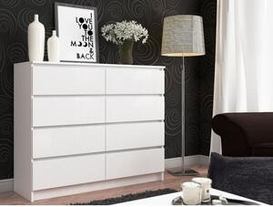 Komód - Akord Furniture K140-8 - fehér
