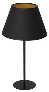 Luminex Asztali lámpa ARDEN 1xE27/60W/230V á. 30 cm fekete/arany LU3503