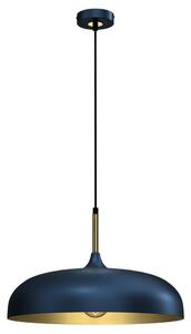 Milagro Csillár zsinóron LINCOLN 1xE27/60W/230V á. 45 cm kék MI1798