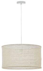 Bézs vászon lámpabúra Kave Home Mariela 50 cm