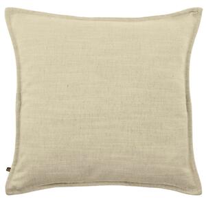 Krémes fehér párnahuzat Kave Home Tömb 45 x 45 cm