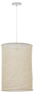 Bézs vászon lámpaernyő Kave Home Mariela II. 40 cm