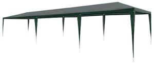VidaXL Rendezvénysátor 3x9m, Zöld