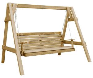 VidaXL impregnált fenyőfa kerti Hintapad 205x150x157cm