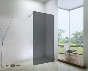 Mexen Walk-in zuhanyfal - füstüveg - króm profil - 70 cm (850-070-000-01-40)