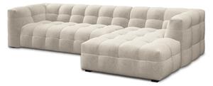 Vesta bézs bársony kanapé, jobb oldali - Windsor & Co Sofas