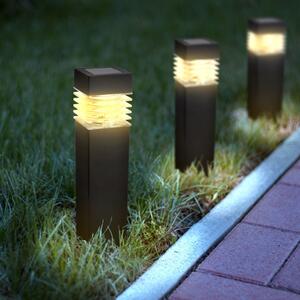 Kerti leszúrható Evelin LED szolár lámpa 28 cm – meleg fehér