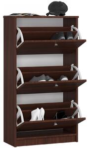 Cipőtároló szekrény / cipősszekrény 112 cm - Akord Furniture - wenge