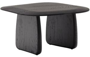 Fekete tölgy oldalasztal Kave Home Pirita 71 x 70 cm