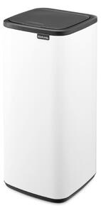 Fehér acél érintésre nyíló szemetes 30 l Bo Touch – Brabantia