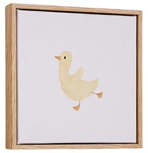 Gyermek festmény Kave Home Milu csaj 20 x 20 cm