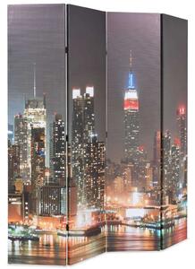 VidaXL éjszakai New York mintás paraván 160 x 170 cm