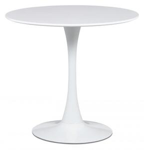 Dt-580 -Modern Étkezőasztal Fehér Színben.80x73 cm