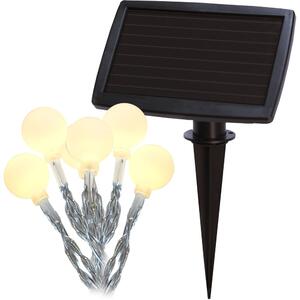 Globini kültéri napelemes LED fényfüzér, hosszúság 4,75 m - Star Trading