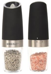 Kinghoff elektromos só- és borsőrlő készlet (KH-1618)