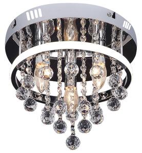 Rabalux Rabalux 2236 - Felületre szerelhető kristálycsillár PALLAS LED/20W/230V + 3xE14/40W RL2236