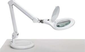 Asztali lámpa, LED, nagyító, MAUL Makro, fehér (VLM8263602)