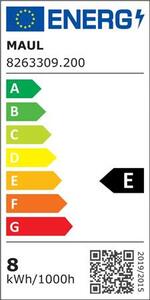 Asztali lámpa, LED, nagyító, MAUL Makro, fehér (VLM8263602)