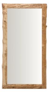 Fából készült függő tükör Kave Home Ibro 200 x 105 cm