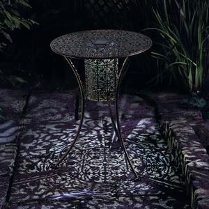 Napelemes kerti asztal Illumina 60 cm