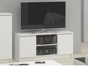 TV állvány 120 cm - Akord Furniture - fehér