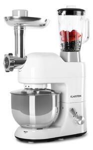 Klarstein Lucia, konyhai robotgép, 3 az 1-ben, 1200 W / 2,7 PS, 5 l, rozsdamentes acél, BPA-mentes