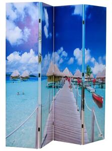 VidaXL Tengerparti Paraván - 160x170 cm