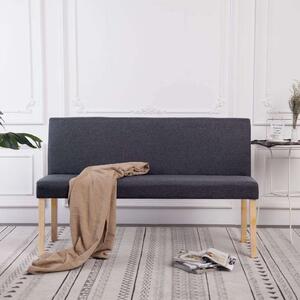 VidaXL Szövet Pad - Sötétszürke - 139,5cm