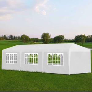 VidaXL Partisátor - Fehér - 3x9m - Vízlepergető