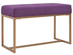 VidaXL Lila Bársony Pad - 80 cm