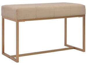 VidaXL Bársony Pad - Bézs - 80 cm