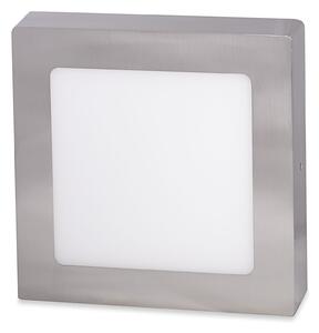 Ecolite Ezüst rögzíthető LED-panel, szögletes, 300 x 300mm, 25W A fény színe: Melegfehér