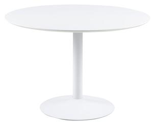 Ibiza fehér kerek étkezőasztal, ⌀ 110 cm - Actona