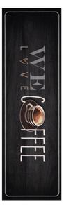 Cook & Clean We Love Coffee futószőnyeg, 45 x 140 cm - Zala Living