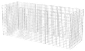 VidaXL Gabion Magaságyás - Acél - 270x90x100 cm