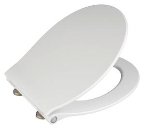 Gubbio fehér WC-ülőke LED fénnyel, 44 x 36,8 cm - Wenko