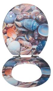 Sea Shell WC-ülőke 3D képpel, 44,5 x 38 cm - Wenko