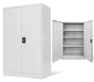 VidaXL Acél Irodai Szekrény - 90x40x140 cm