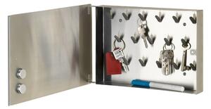 Home mágneses fali kulcstartó szekrény, 20 x 30 cm - Wenko