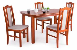 Dante asztal London székekkel | 4 személyes étkezőgarnitúra