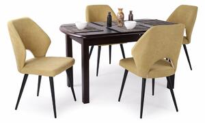 Dante asztal Aspen székekkel | 4 személyes étkezőgarnitúra