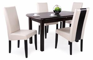 Dante asztal Berta Mix székekkel | 4 személyes étkezőgarnitúra