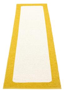 Mustársárga-krémszínű kültéri-beltéri futószőnyeg 70x240 cm Ilda Mustard – Pappelina