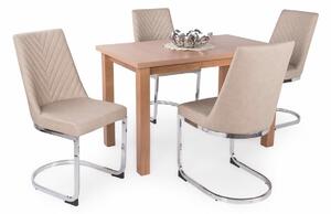Berta asztal Ester székekkel | 4 személyes étkezőgarnitúra