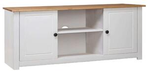 VidaXL Fenyőfa TV Szekrény - Fehér - 120cm