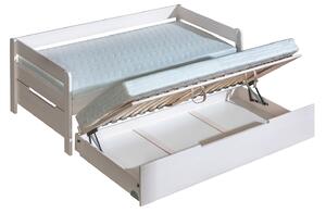 Széthúzható ágy 90 cm Balos (ágyráccsal és tárhellyel). 605358