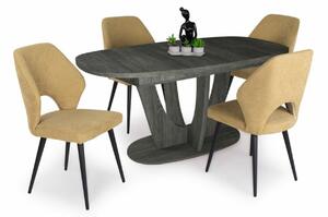 Max asztal - Aspen székekkel | 4 személyes étkezőgarnitúra