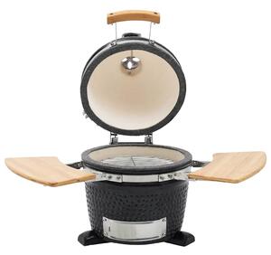 VidaXL Kamado Barbecue Grill Füstölő Kerámia 44 cm